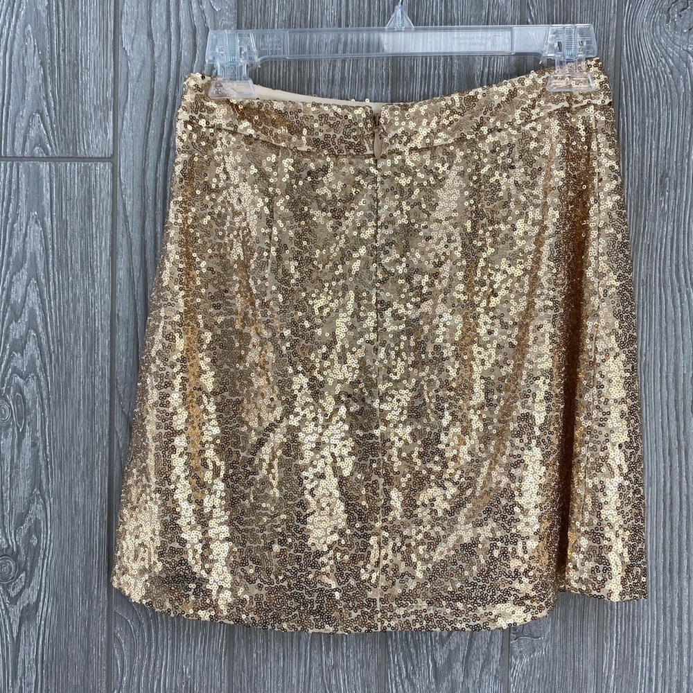 New Topshop Hold Sequin Mini Skirt - Picture 4 of 5